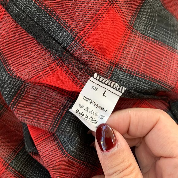 Plaid Button Down Shirt - Picture 6 of 10